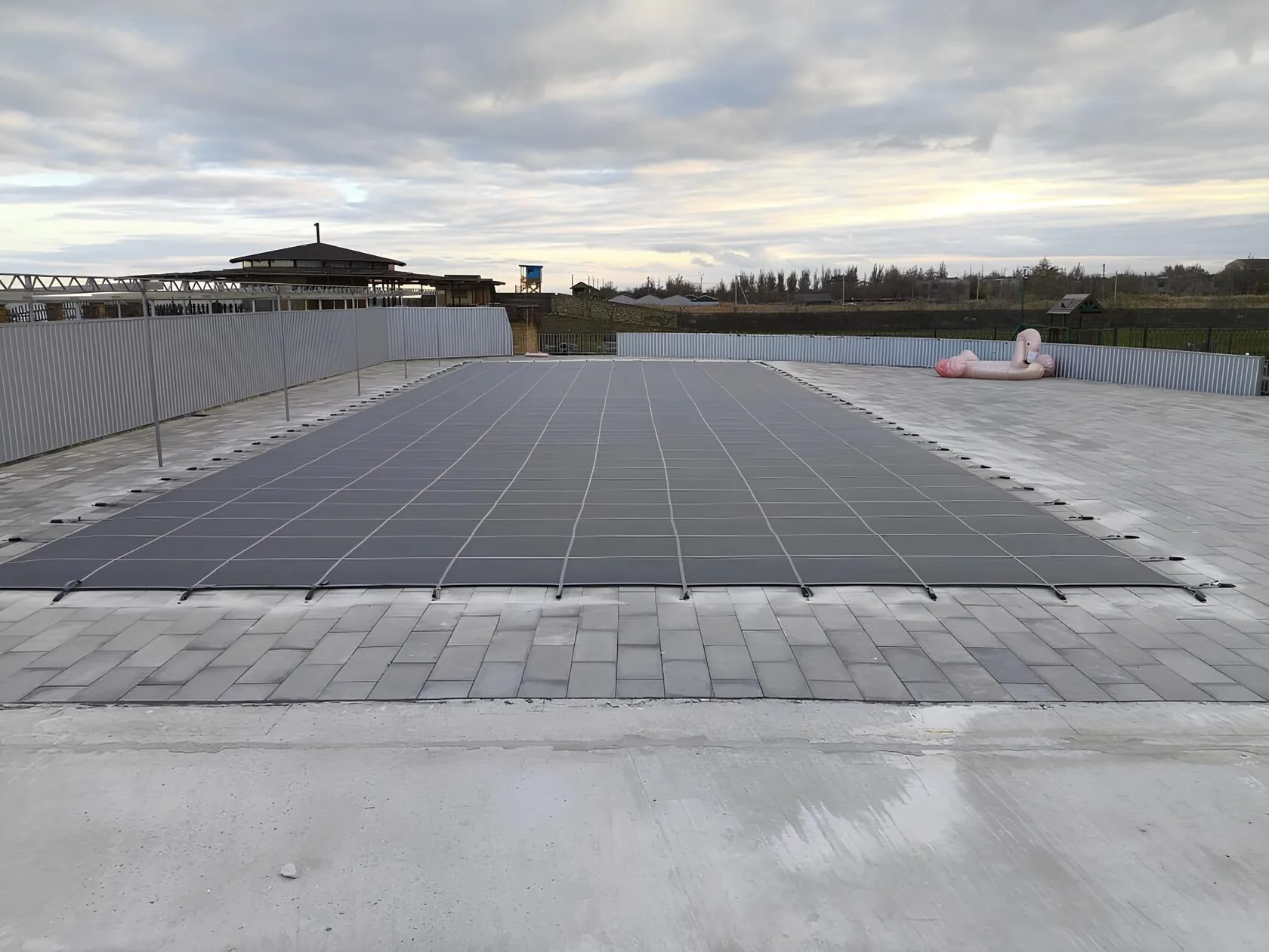 Защитное покрывало для бассейна в Комсомольске-на-Амуре