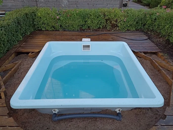 Композитная купель Laguna 2 — установка в Комсомольске-на-Амуре